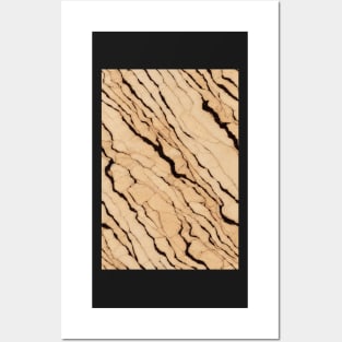 Travertine Stone Pattern Texture #11 Posters and Art